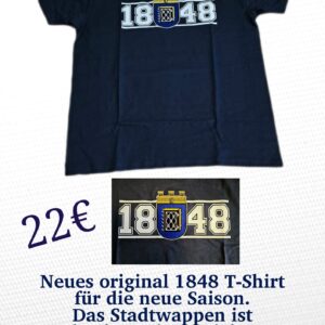 T-Shirt gestickt "1848