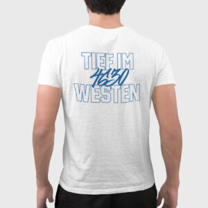 T-Shirt Bochum 4630 Tief im Westen Weiß
