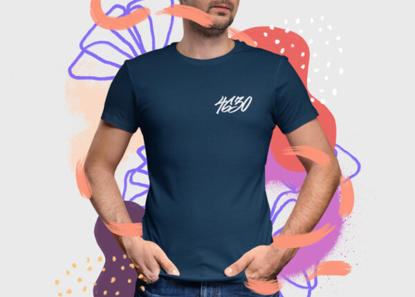 T-Shirt Bochum 4630 Tief im Westen Marine – Bild 2