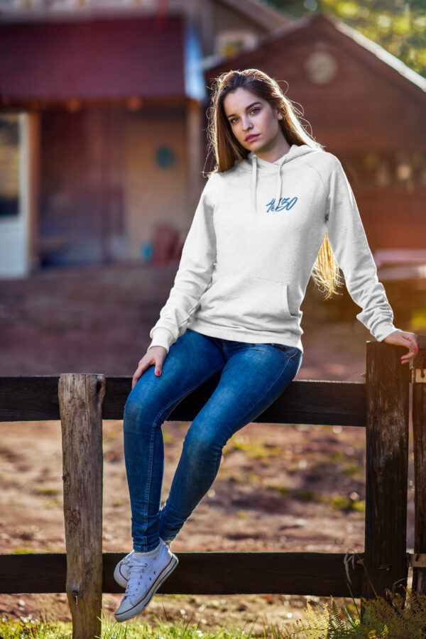 Hoody Weiß Tief im Westen – Bild 3