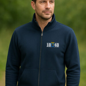 Zipper "1848 Stadtwappen" navy blau
