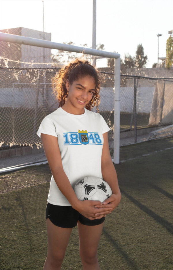 T-Shirt "1848" Stadtwappen weiss – Bild 3