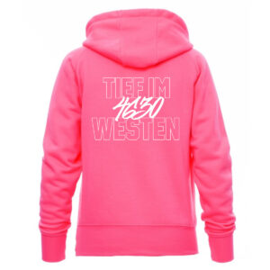 Damen Hoody 4630 Tief im Westen rosa