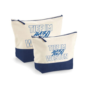 Accessory Bag / Kulturtasche Tief im Westen Klein