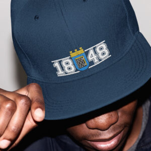 Basecap in blau "1848"Stadtwappen