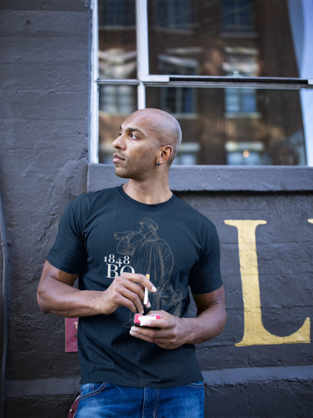 T-Shirt Kuhhirte 1848 BO marine-blau – Bild 2